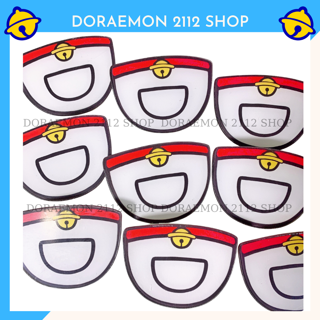 Huy hiệu Doraemon cài áo - trang trí balo