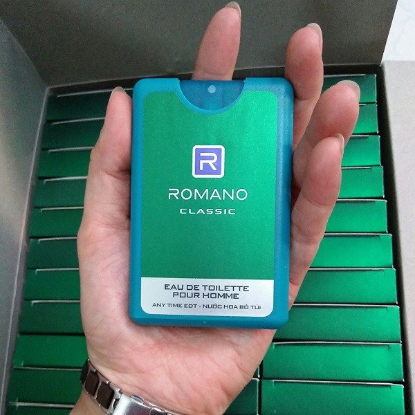Nước Hoa Mini Bỏ Túi Romano 18ml