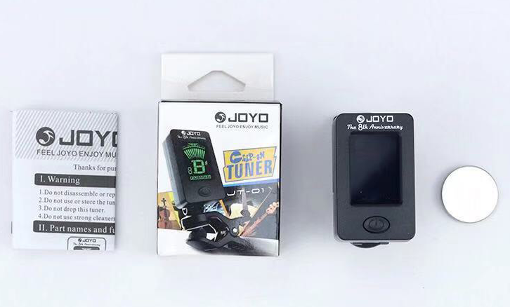 Tuner(máy lên dây)cho đàn guitar,bass,violin,ukulele JOYO -JT01
