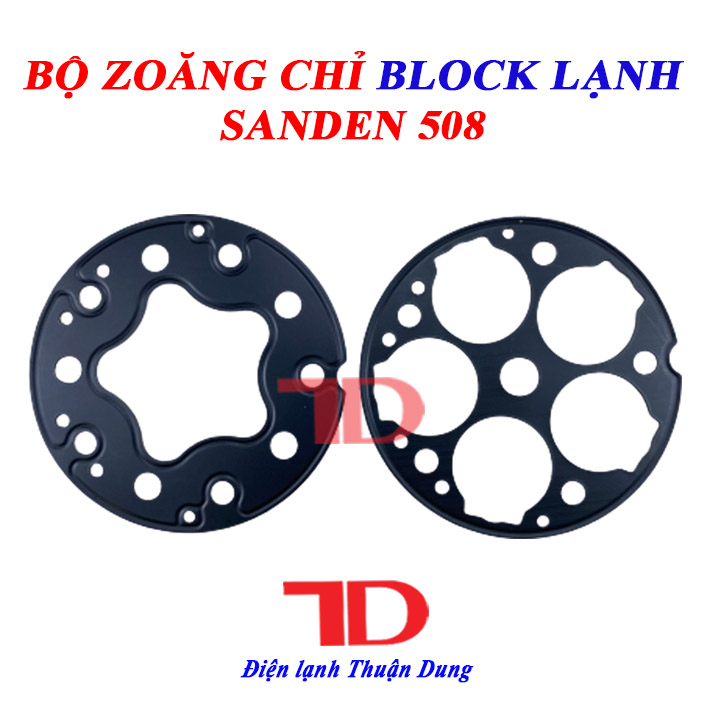 Bộ zoăng chỉ block lạnh sanden 508