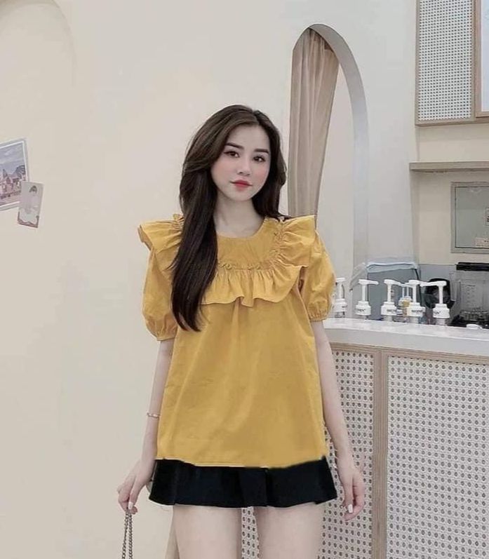 Áo bầu đẹp công sở chất mát 45-65kg