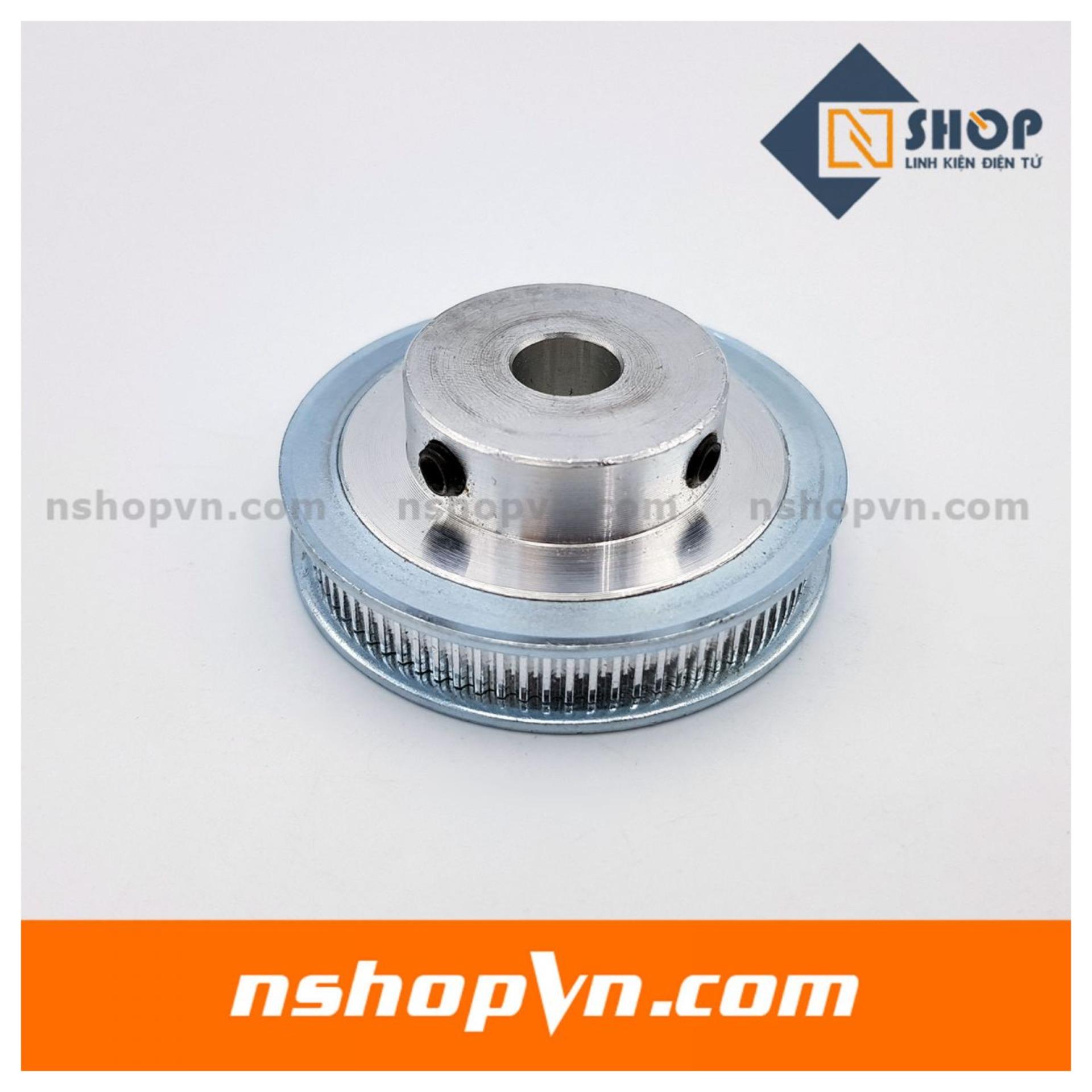 Puly GT2 80 răng trục 10mm