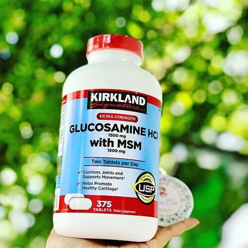 KIRKLAND Glucosamine HCL 1500mg With MSM 1500mg- BIFA