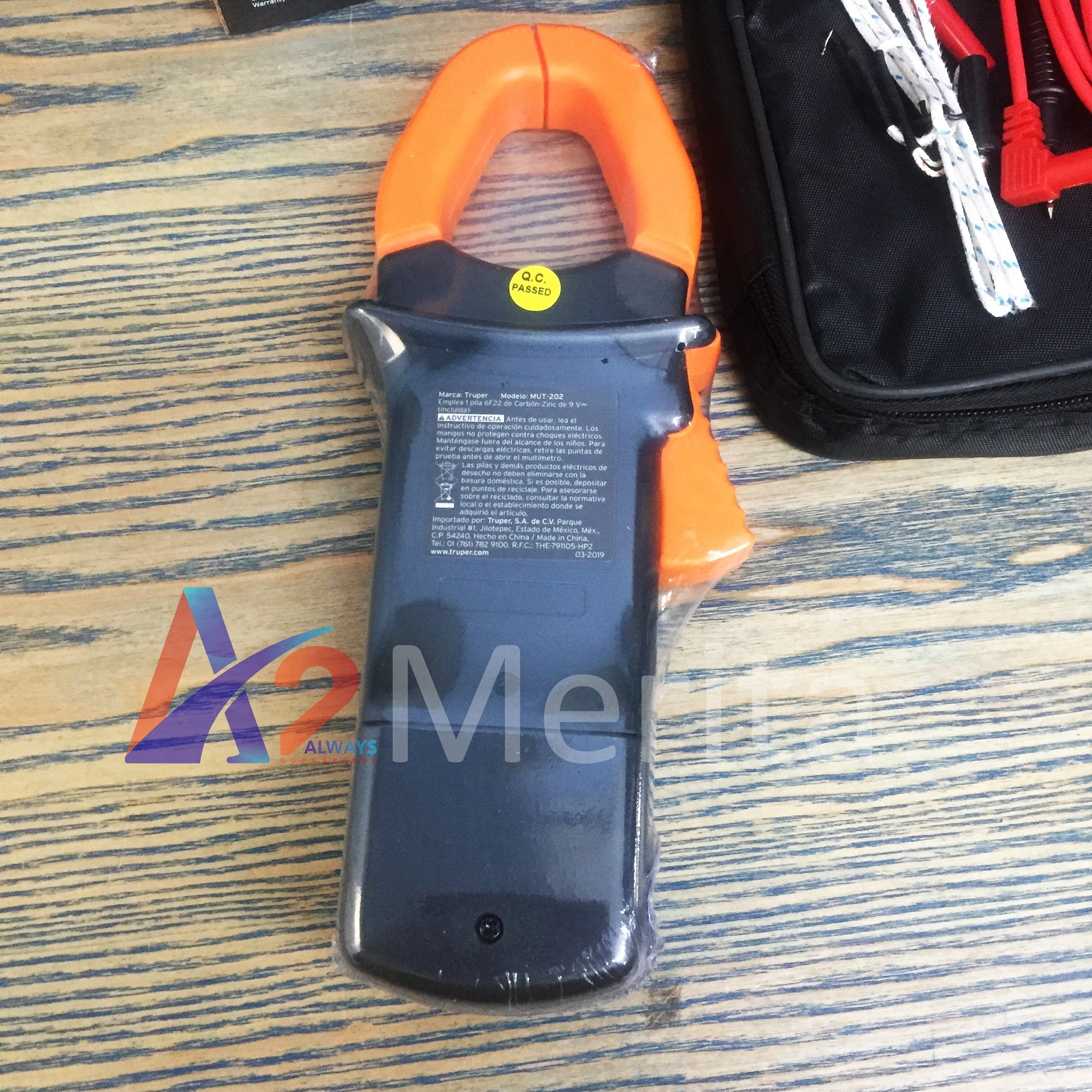 Ampe kìm đo dòng điện 600V Truper 10404 (MUT-202)
