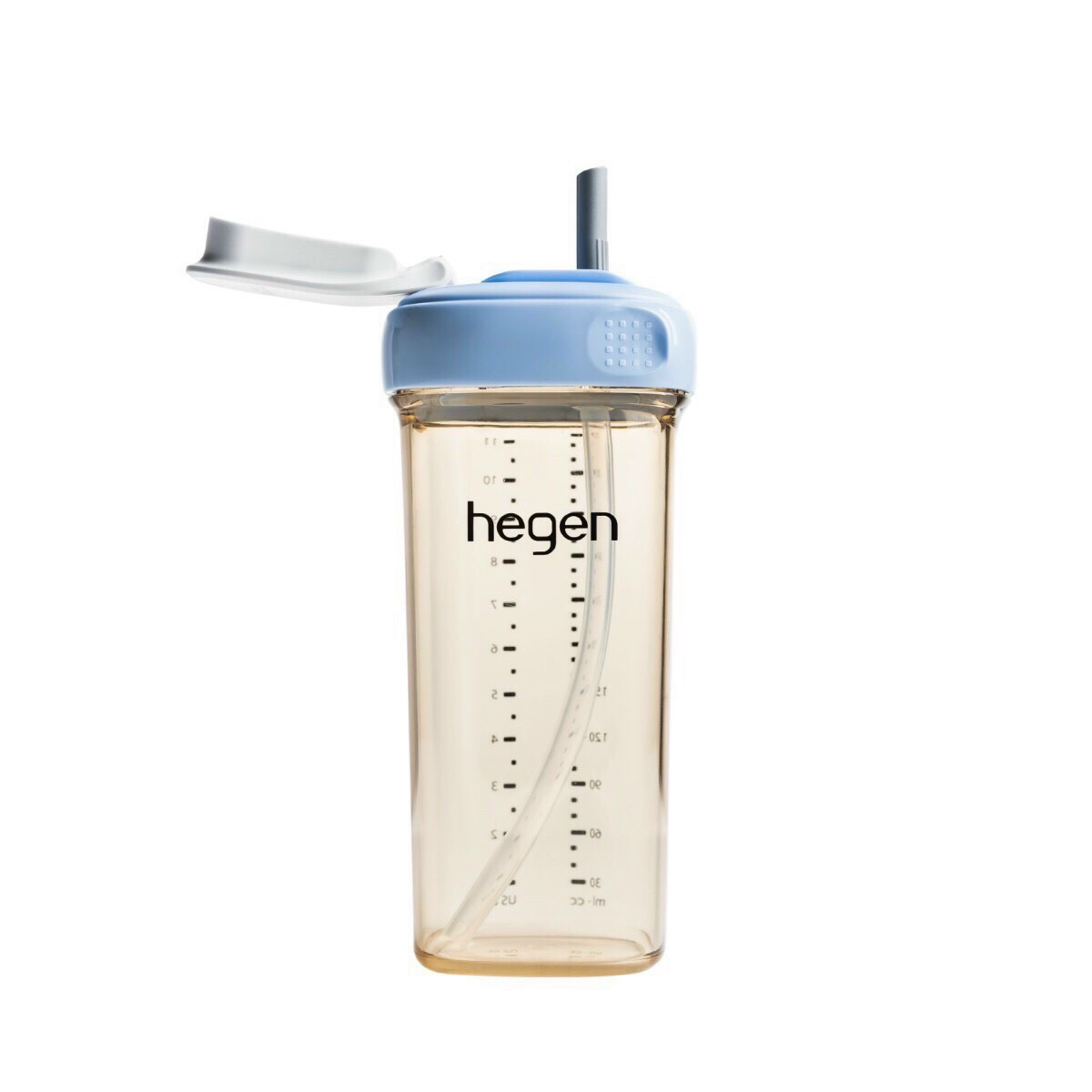 Bình tập uống có ống hút Hegen 330ml