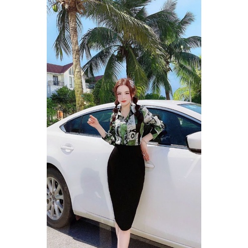CHân váy dài ,CHân váy A xẻ tà