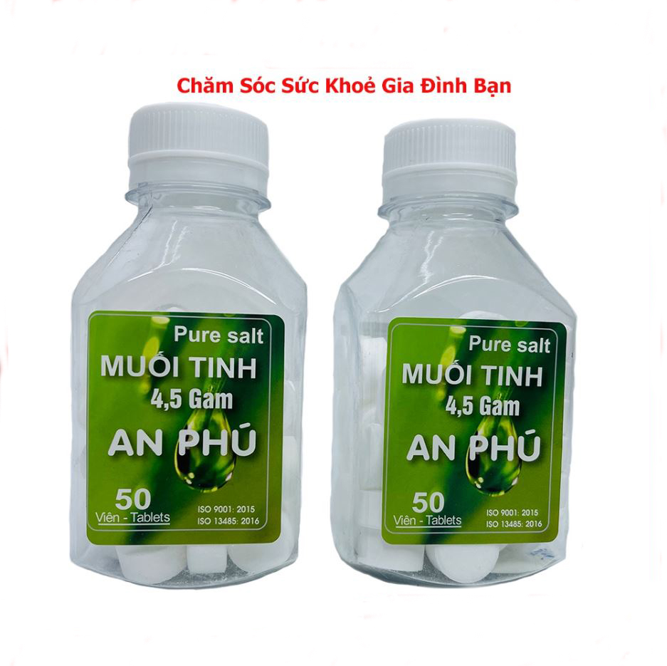 Muối Viên Sinh Lý NACL 0,9% [Hộp 50 Viên]