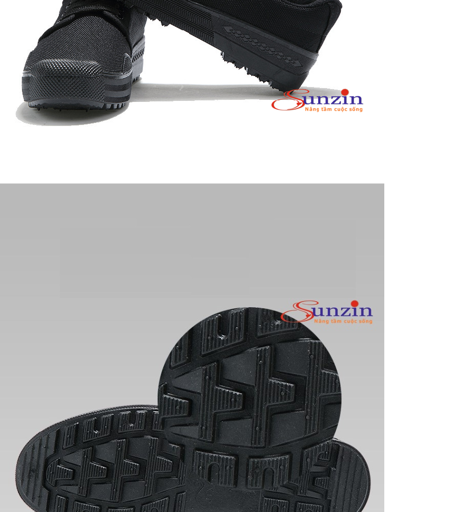 Giày đi phượt dành cho cả nam và nữ (đen), size từ 35-45