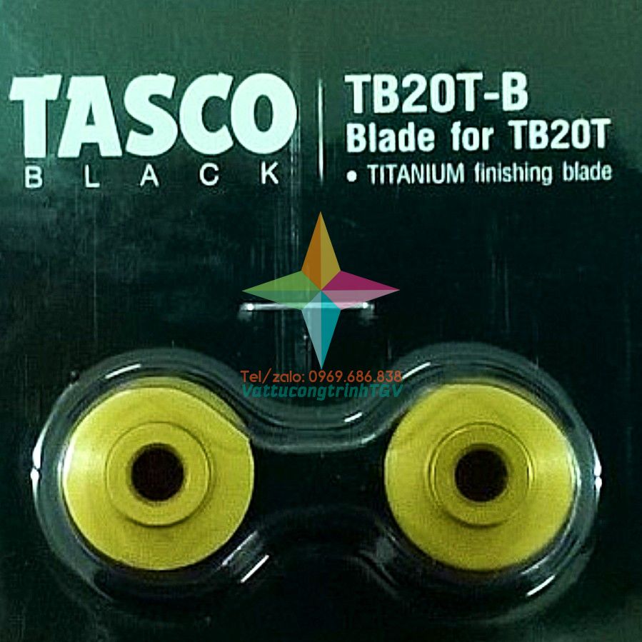 Bộ 02 lưỡi dao cắt ống đồng cao câp tasco tb20t-b