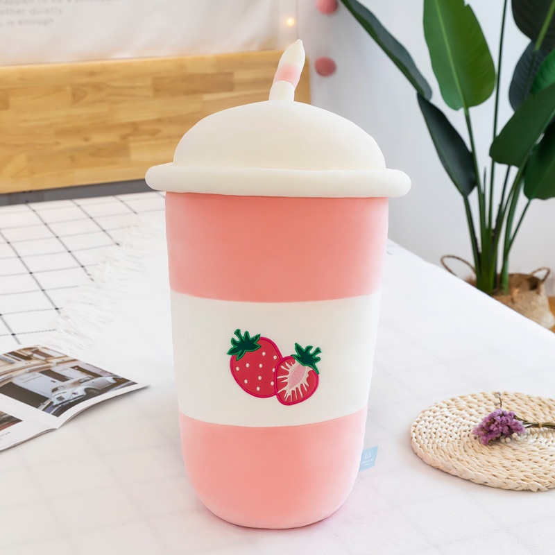 Thú bông ly trà sữa trái cây dễ thương mẫu mới hot gối ôm trà sữa trái cây cute siêu mềm mịn