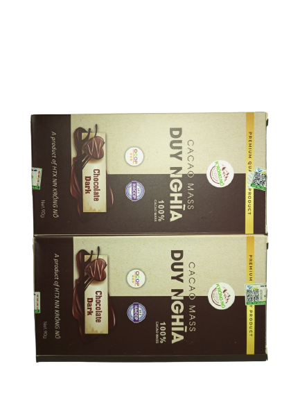 CHOCOLATE - HỘP 90G 100% CACAO MASS