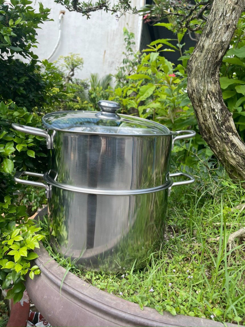 Xửng hấp Fata ( HT ) cook  28cm vung kính