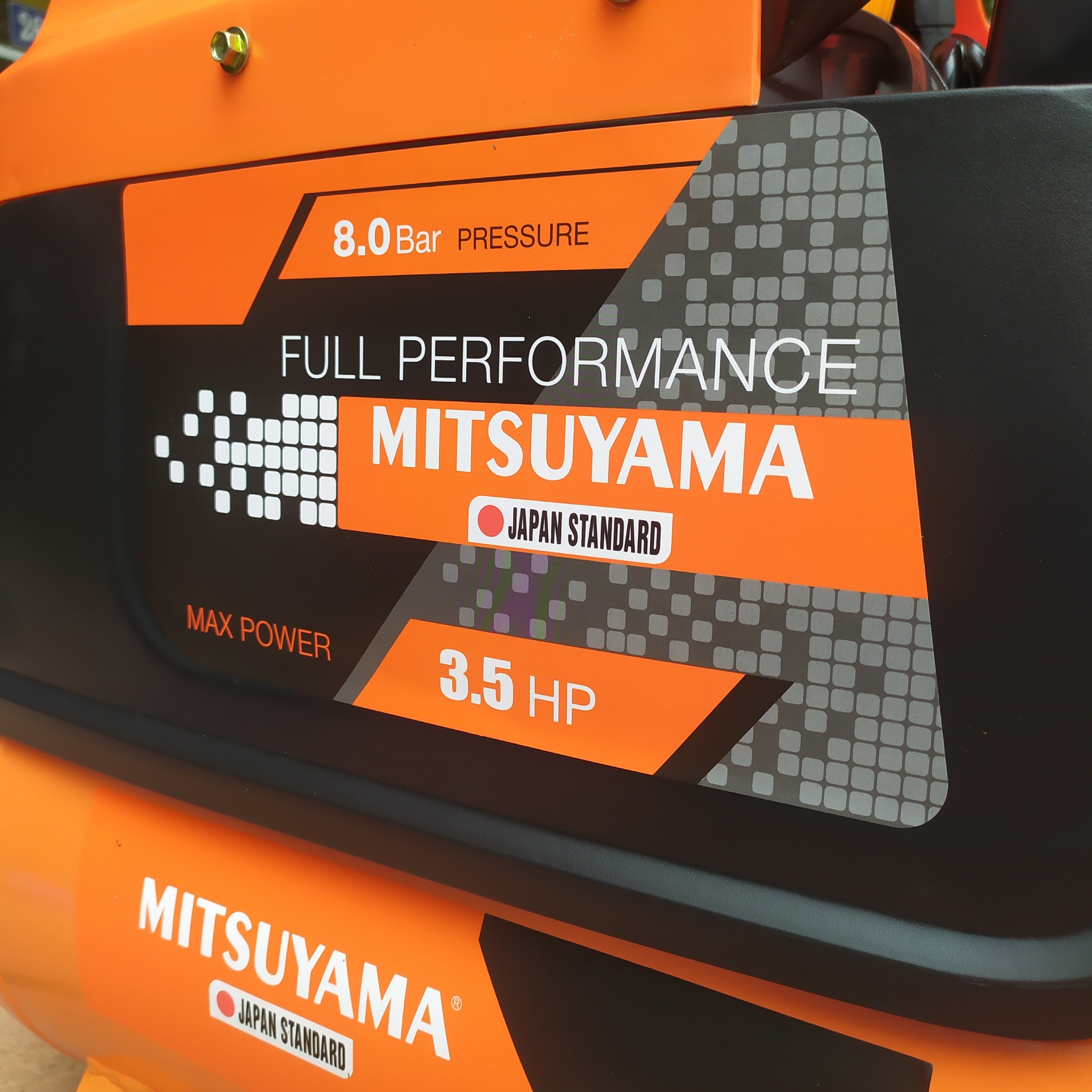 Máy Nén Khí Có Dầu Mitsuyama 3.5HP 30L