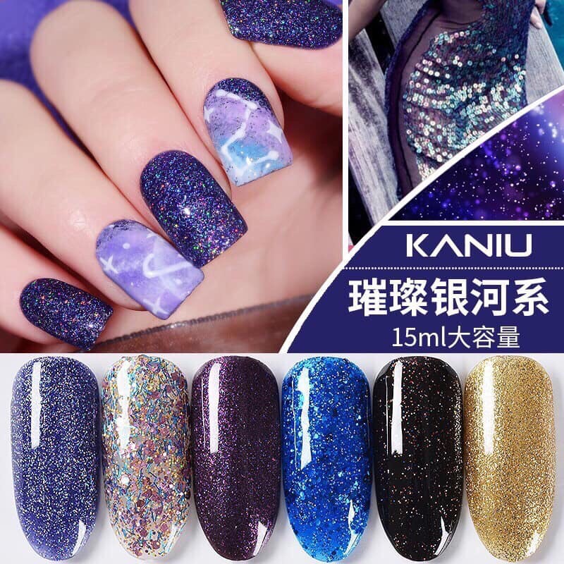 Sơn Gel KaNiu Set 06 chai 15ml