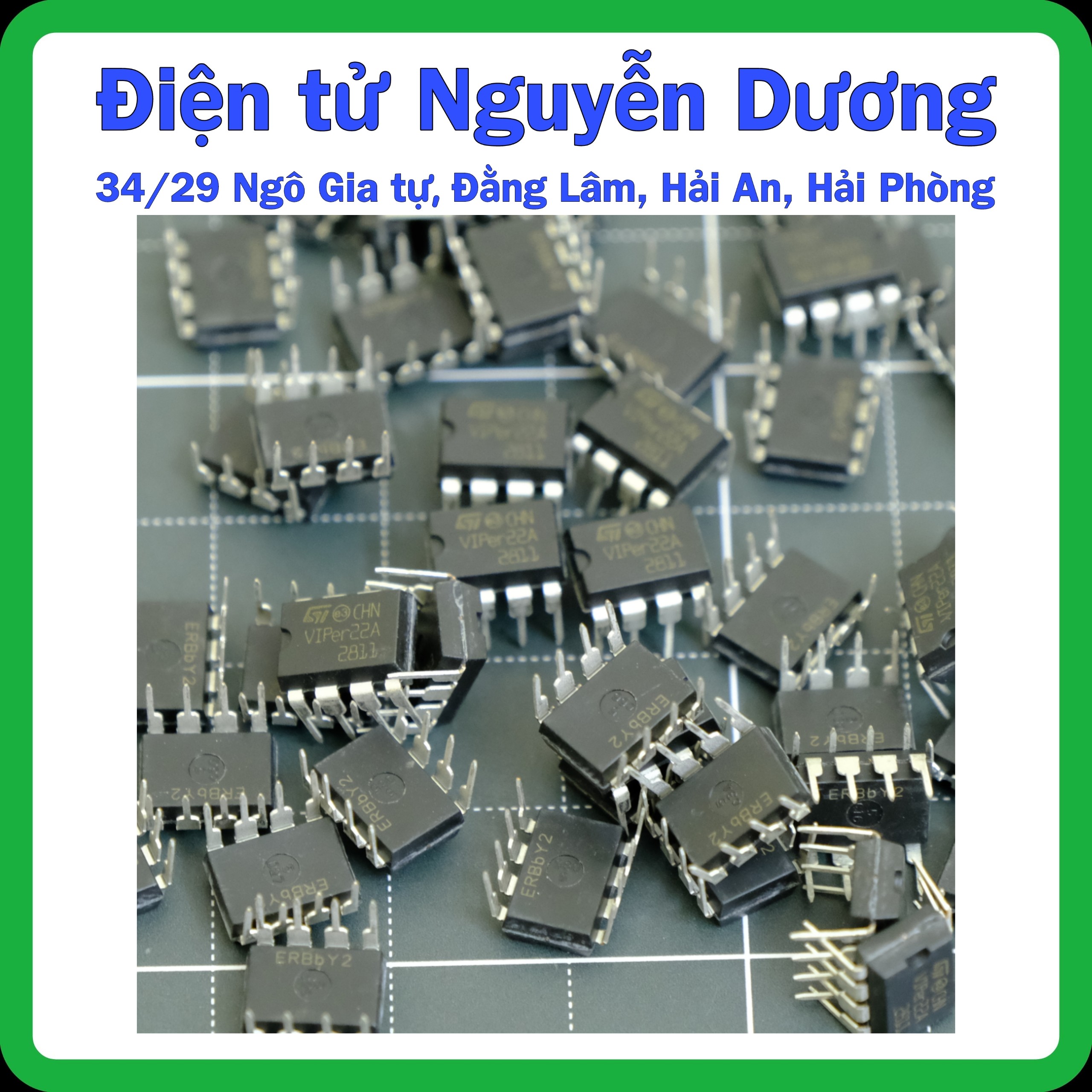 IC nguồn Viper12A mới 100%, hàng chính hãng