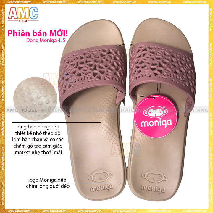 Dép Thái Lan Nữ Monobo Siêu Nhẹ, Êm - Moniga 4.3