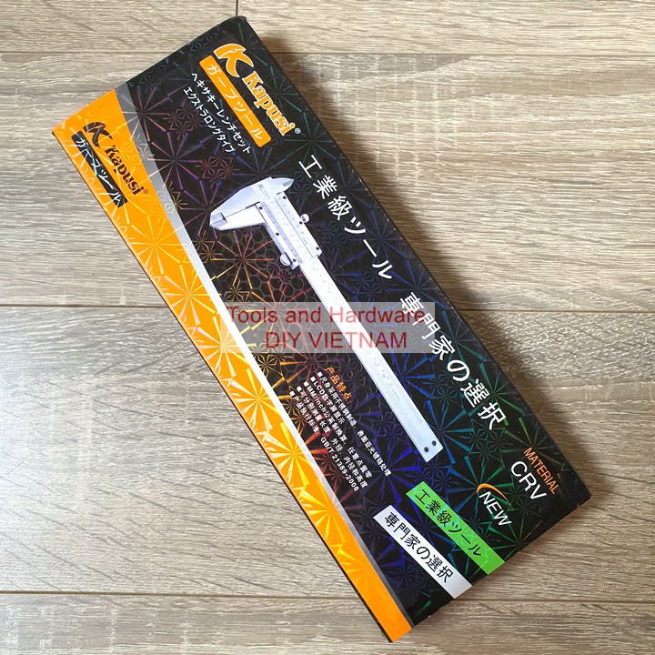[Ảnh thật] [Chính hãng] Thước kẹp cao cấp hãng Kapusi Nhật Bản LOẠI 1, Chiều dài 150mm, Bảo hành 12 tháng