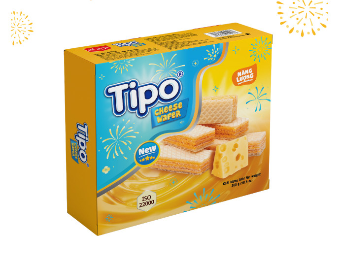 Bánh Tipo kem xốp Phô mai 300g