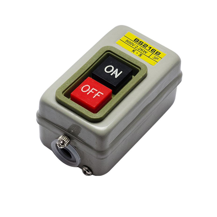 Công Tắc Nút Nhấn 3 Pha 380V 2.2KW BS216B