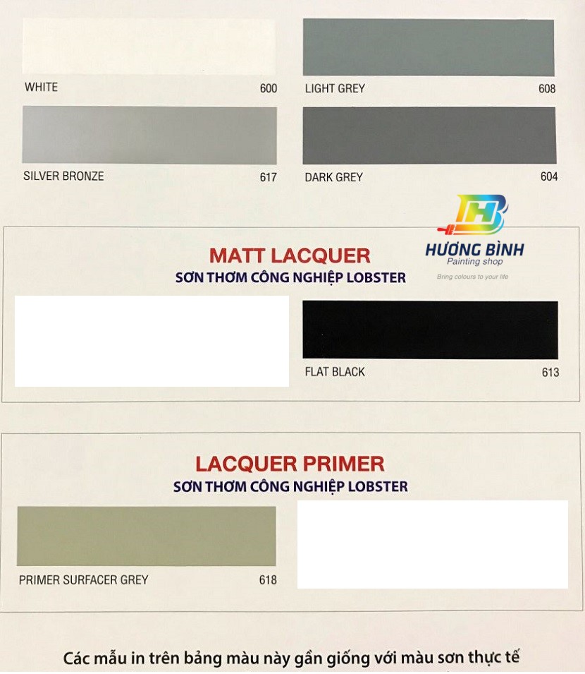 Sơn thơm công nghiệp Lobster - Industrial Lacquer (Lon 800ml)