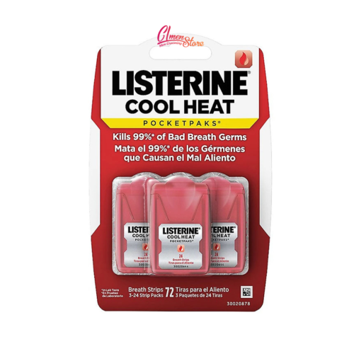 Miếng ngậm thơm miệng Listerine | 3 hộp (24 miếng/hộp)