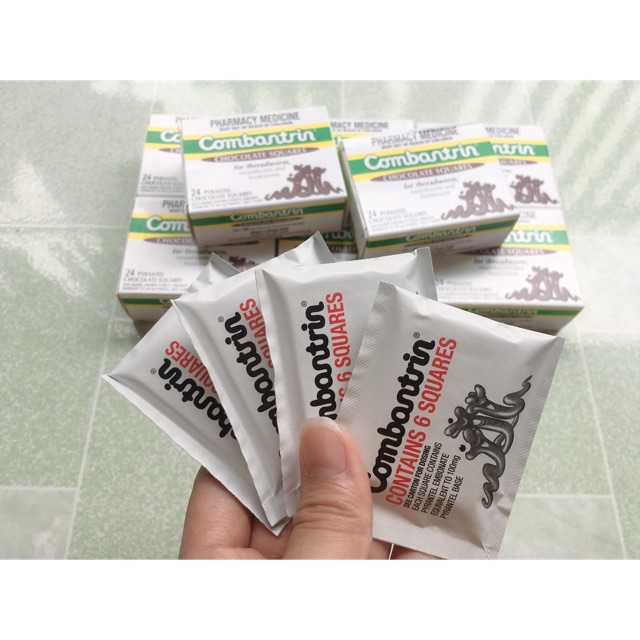 Lẻ 1 vỉ tẩy giun socola Úc