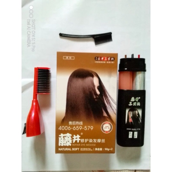 Lược Nhuộm Tóc Hàn Quốc Thông Minh