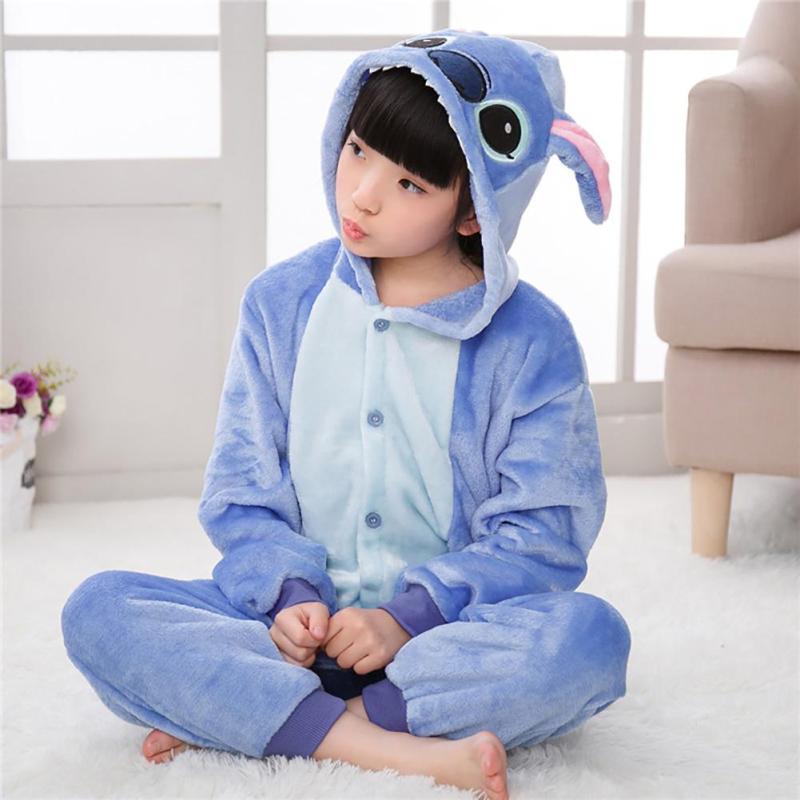 Nơi bán Bộ Áo Liền Quần Cho Bé Trai Và Bé Gái Đồ Bộ Mặc Nhà Dài Tay Bằng Vải Nhung Lông Họa Tiết Hoạt Hình Động Vật