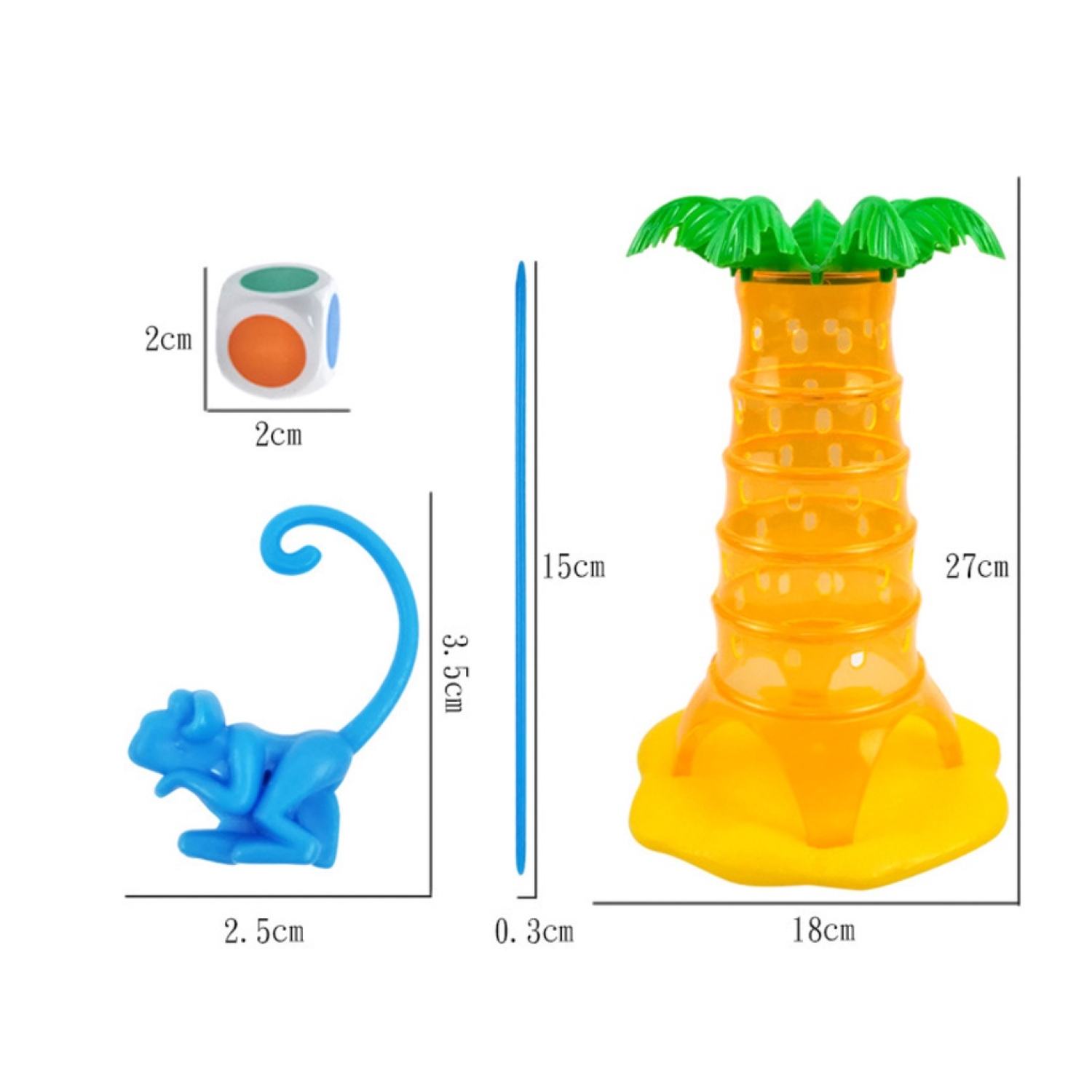 Bộ Đồ Chơi Rút Khỉ Leo Cây Cho Bé