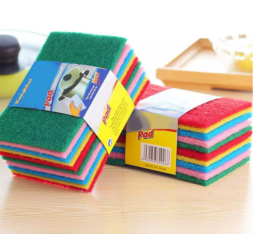 set 10 miếng rửa chén bọt biển siêu sạch
