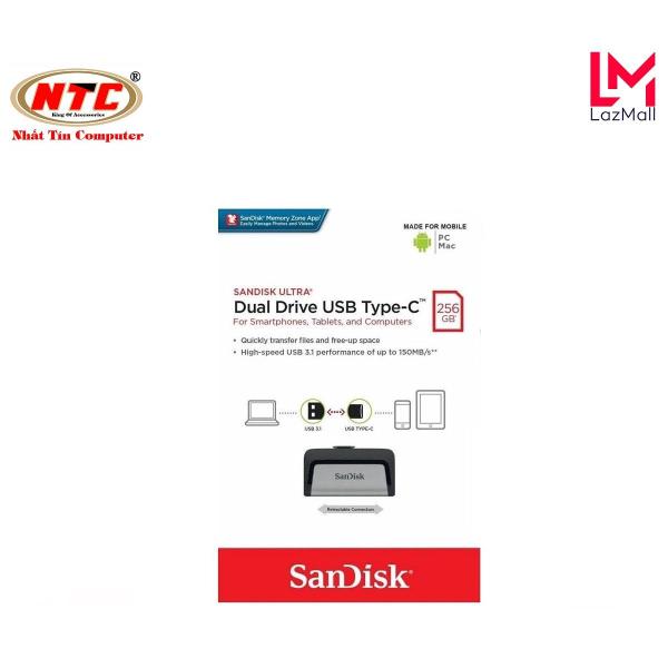 Bảng giá USB OTG Sandisk Ultra Dual Type-C 3.1 256GB 150MB/s (Bạc) - Nhat Tin Authorised Store Phong Vũ