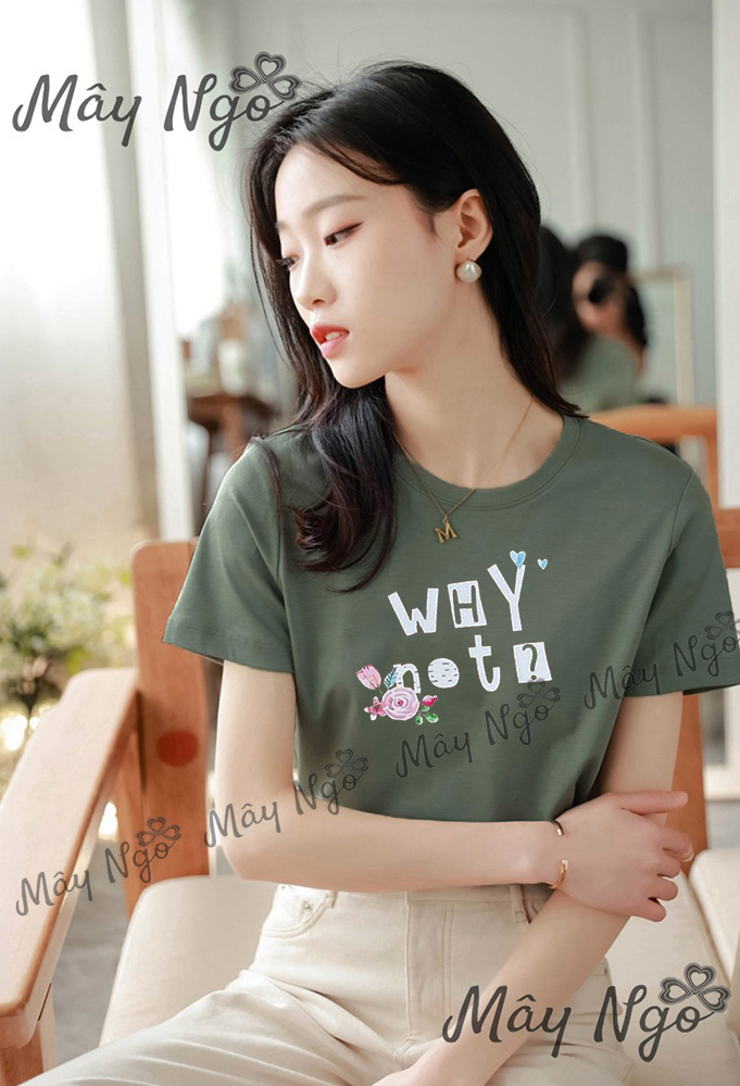 Áo thun nữ thun thái xịn co giãn dáng ôm vừa