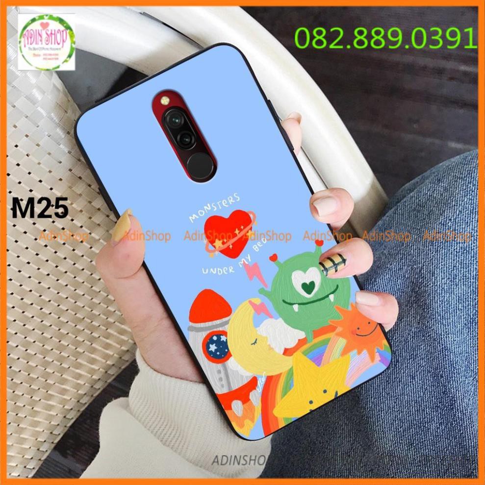 Ốp lưng xiaomi redmi 8 in hình dễ thương