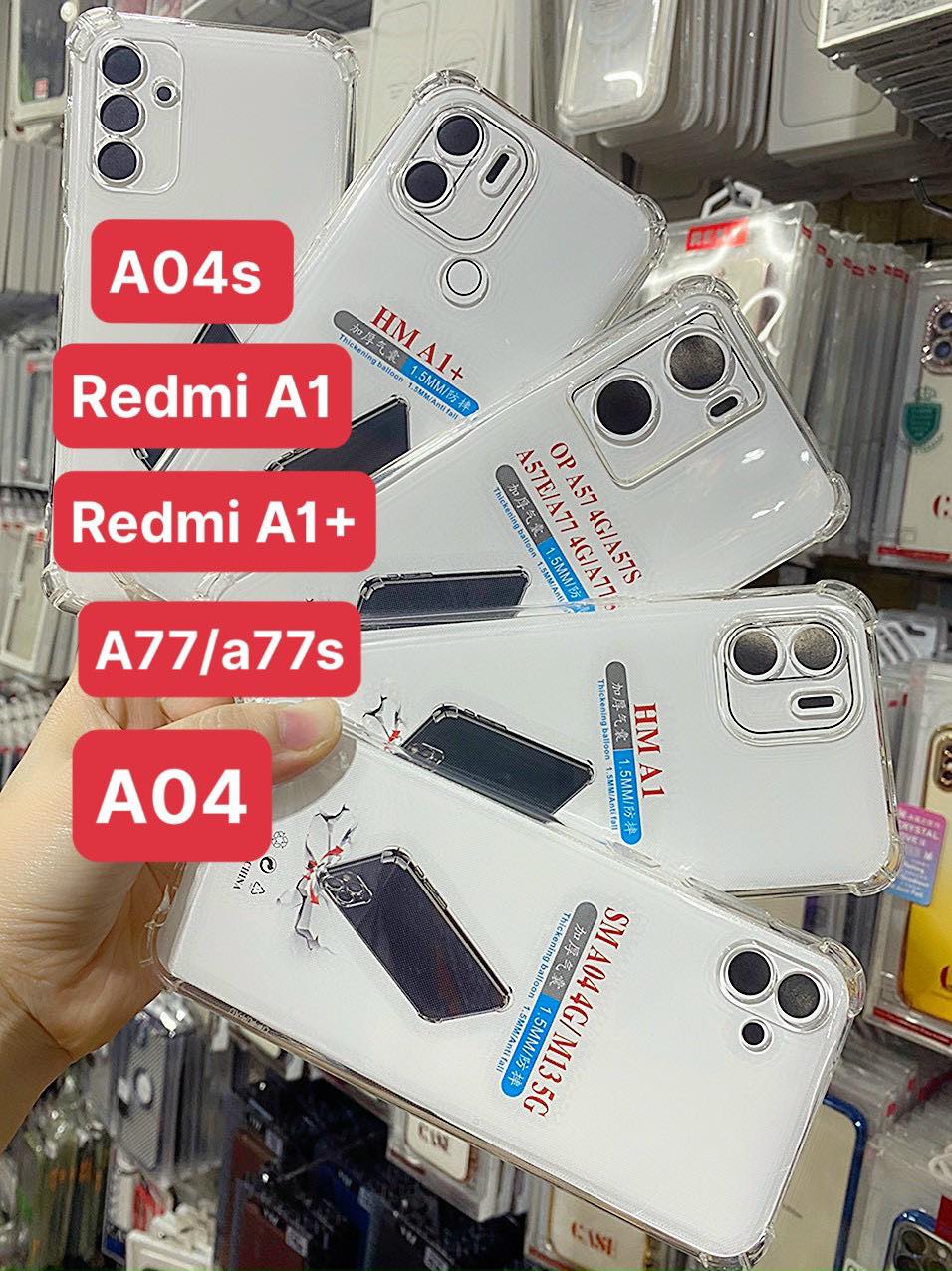 Ốp lưng dẻo trong suốt chống sốc cho điện thoại Samsung Galaxy A04/A04s