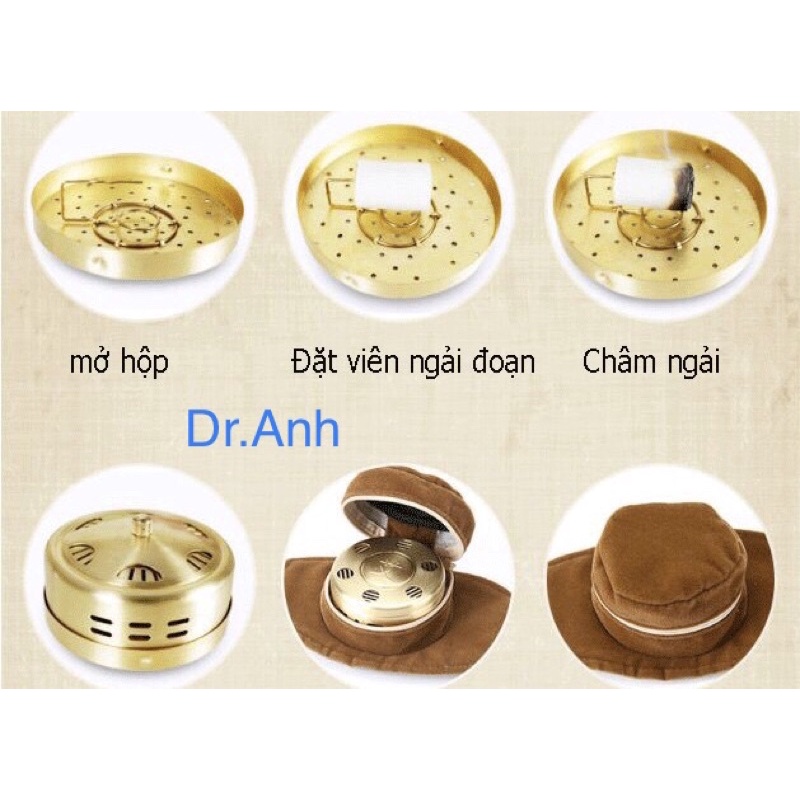 Điếu ngải đoạn 108- viên ngải 108[1 HỘP 2 vỉ 108 viên]