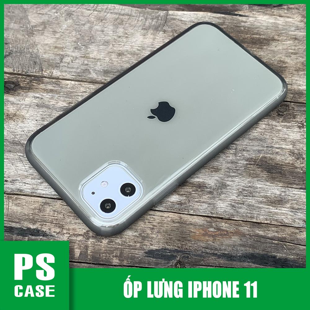 Ốp lưng dẻo chống sốc cao cấp dành cho iPhone 11 - Màu đen mờ - PS Case Phân Phối