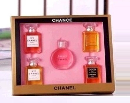 [HCM]set nước hoa  mini hộp giấy 5 chai
