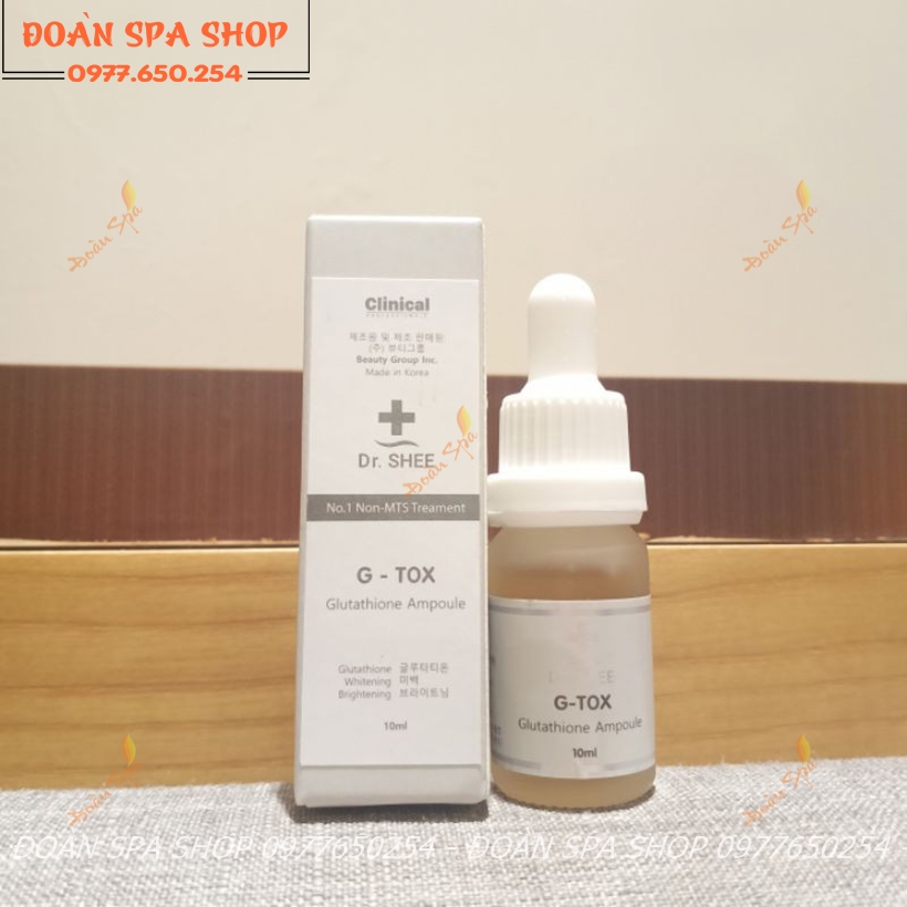[Mẫu mới] Tinh Chất Trắng Sáng Nổi Bật G-TOX Dr Shee