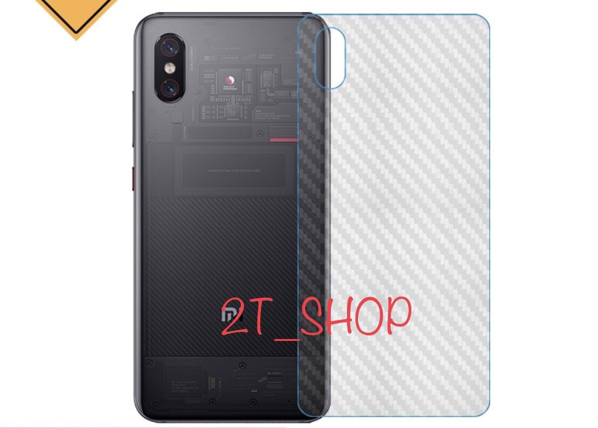 DÁN VÂN CARBON MẶT LƯNG XIAOMI MI 8