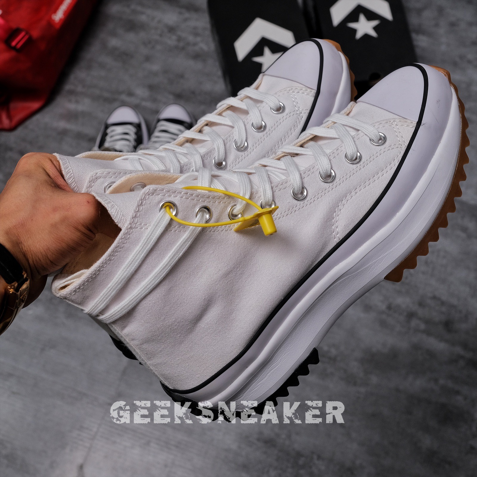 [GeekSneaker] Giày Converse Run Star Hike - WHITE - High