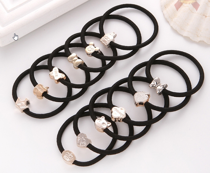Combo 50 chun cột tóc hình dễ thương xinh xắn #cottoc