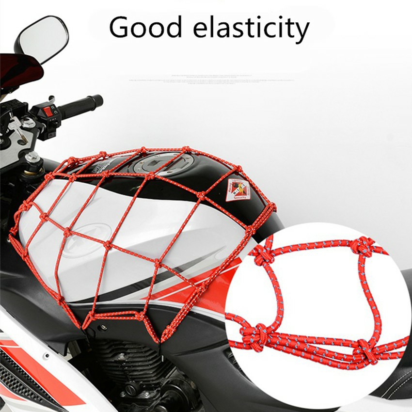 Lưới ràng hàng hoá vật dụng xe máy chắc chắn Motowolf