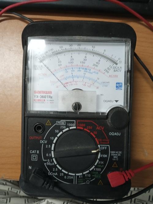 Đồng hồ đo Vol Ampe Analogue SAMWA YX360TRE