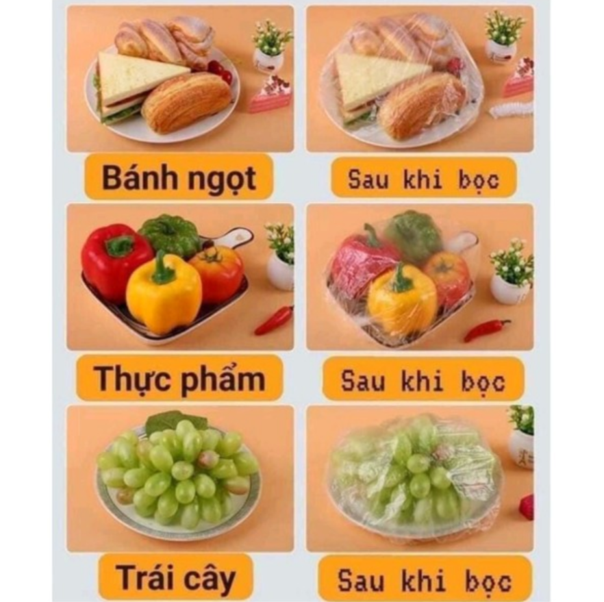 Bọc Thực Phẩm Đa Năng Hình Gấu
