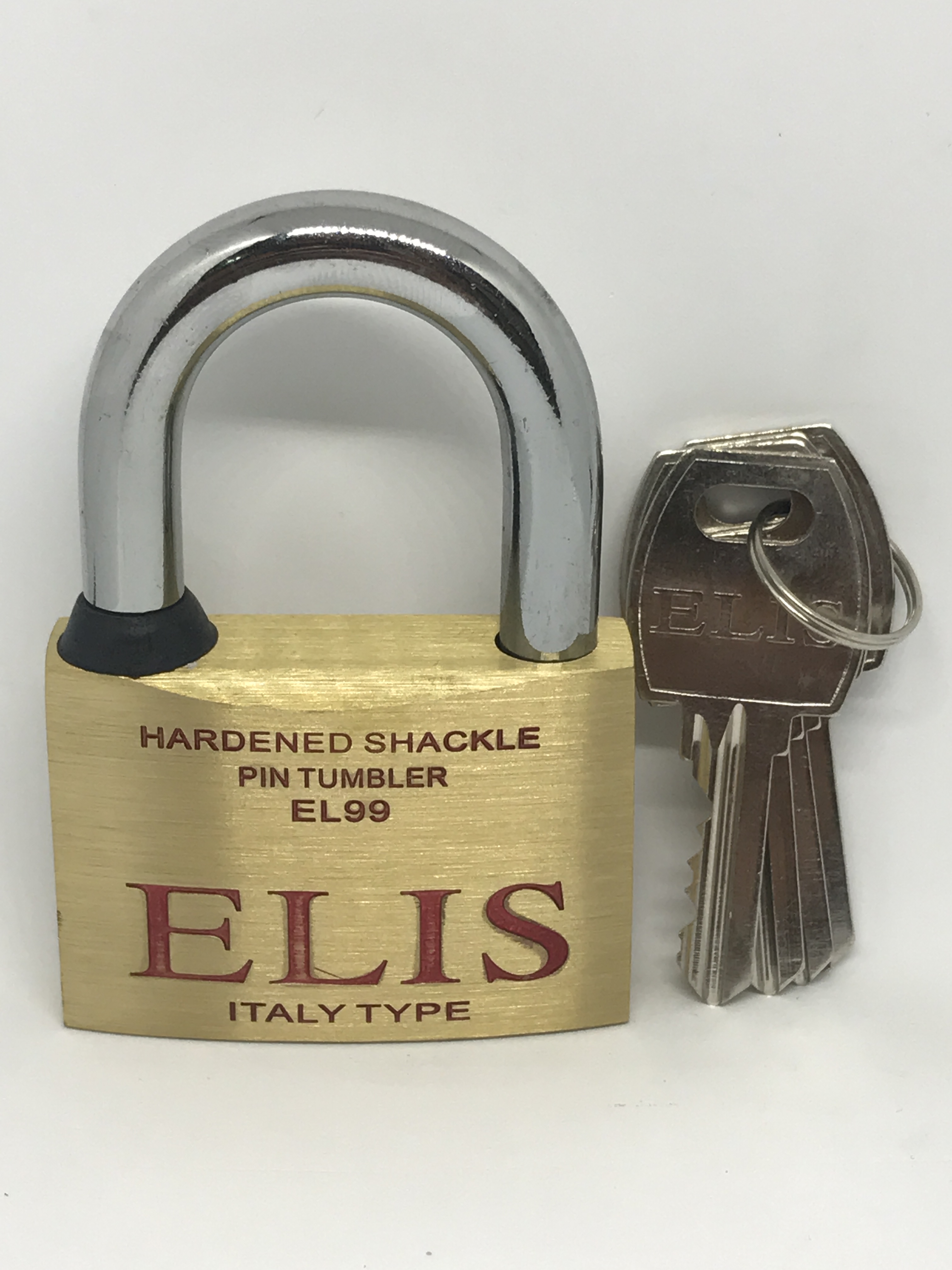 Ổ khóa đồng thau ELIS 5P chìa khoá răng