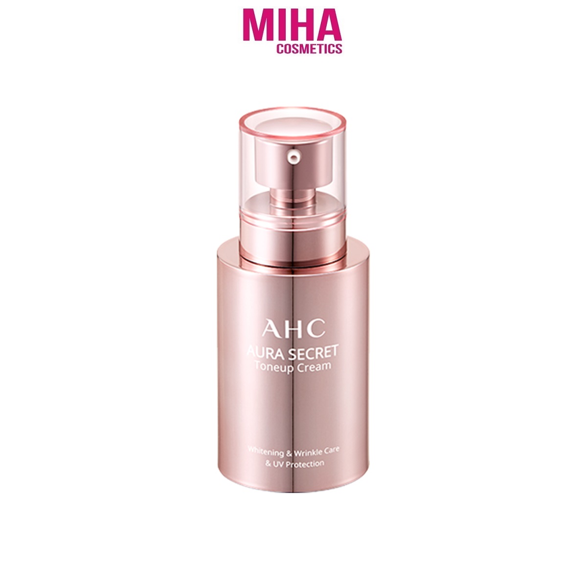 Kem dưỡng trắng nâng tông da ahc aura secret tone up cream 50g hàn quốc
