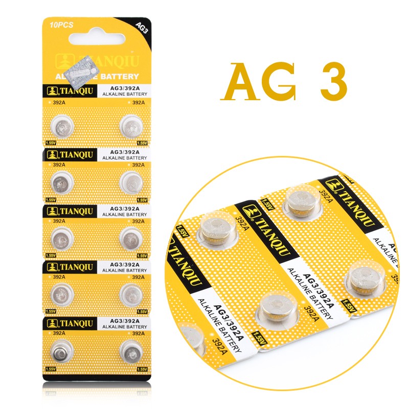 Combo 2 Boxes of 400 Ag3 / Lr41 Tianqiu Batteries. Mini Flashlight Mounting Pin Etc...