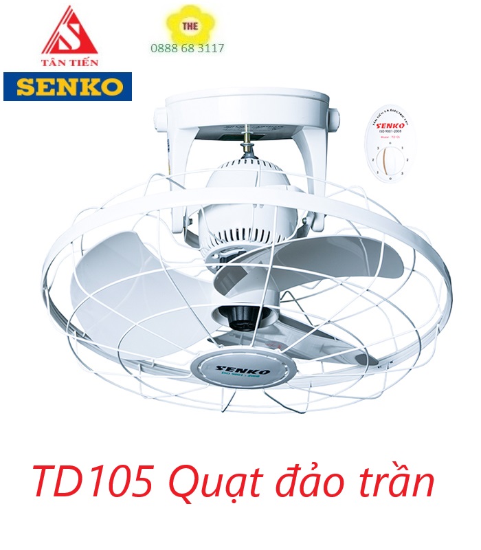 [HCM] QUẠT ĐẢO TRẦN SENKO TD-105 ( TD105 )