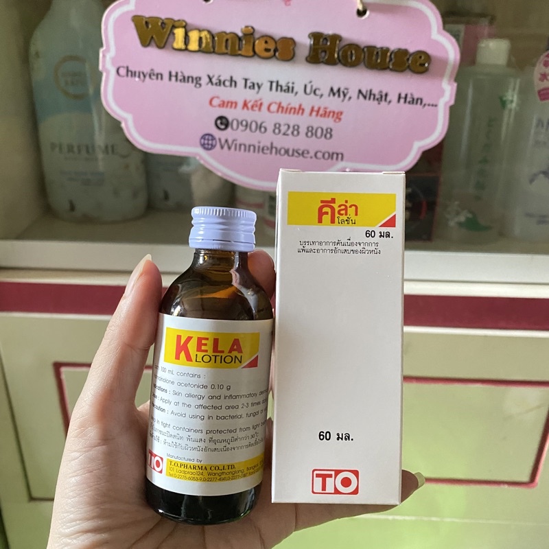 Kela Lotion thái lan 60ml hàng chuẩn 100%