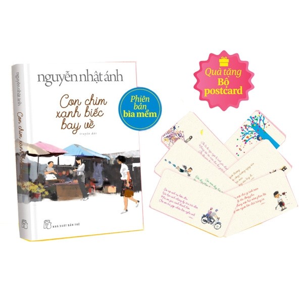 Sách - Con Chim Xanh Biếc Bay Về - Nguyễn Nhật Ánh - (TRẺ) - Newshop